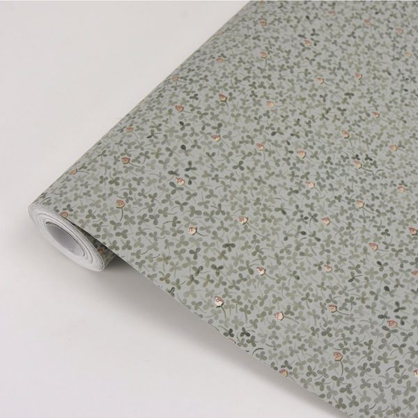 A Street Prints Lark Green Botanical Wallpaper