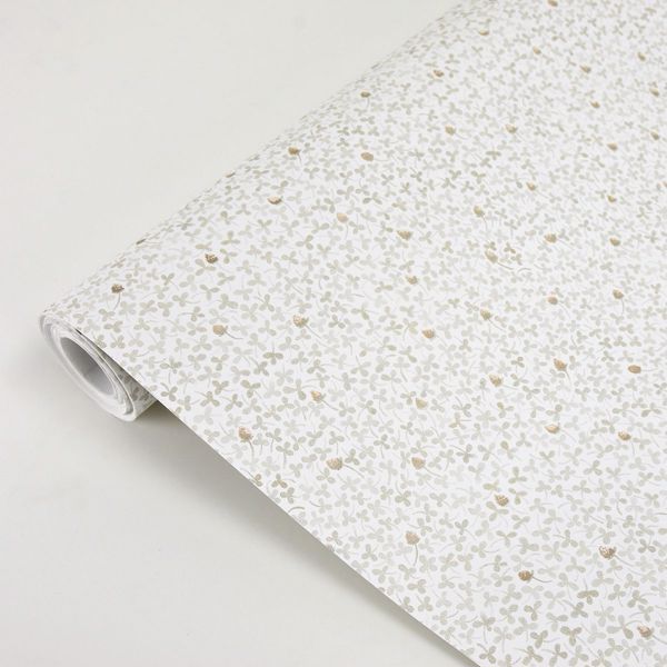 A Street Prints Lark White Botanical Wallpaper