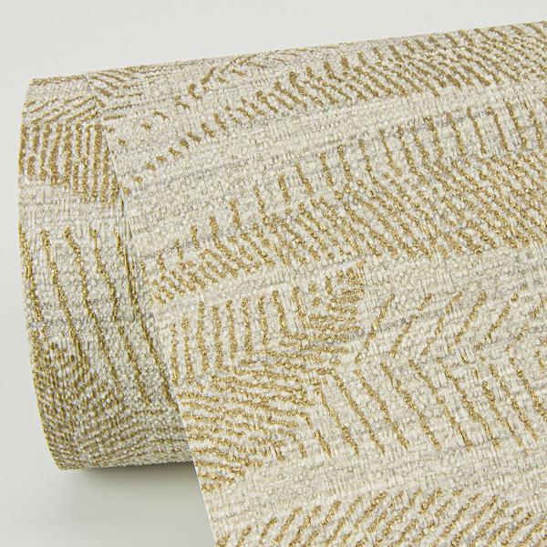 A Street Prints Lei Gold Leaf Wallpaper