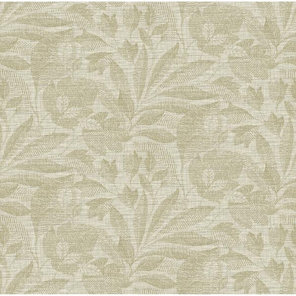 a street prints Lei Gold Leaf Wallpaper