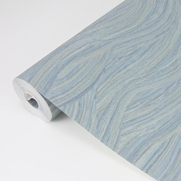 A Street Prints Leith Blue Zen Waves Wallpaper