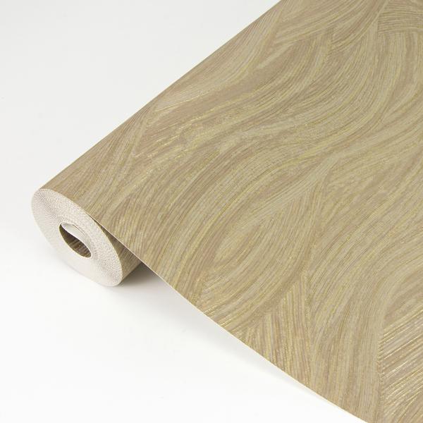 A Street Prints Leith Gold Zen Waves Wallpaper