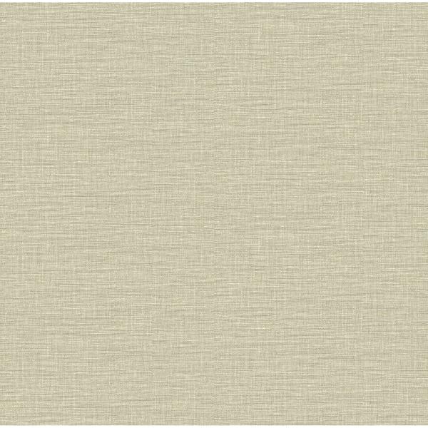 a street prints Lela Neutral Faux Linen Wallpaper