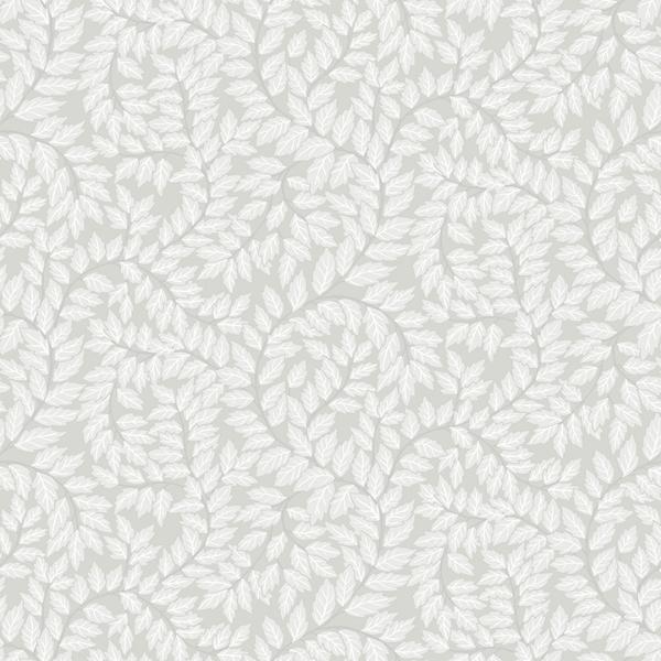 a street prints Lindlöv Grey Leafy Vines Wallpaper