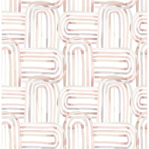 a street prints Lolly Blush Arches Wallpaper
