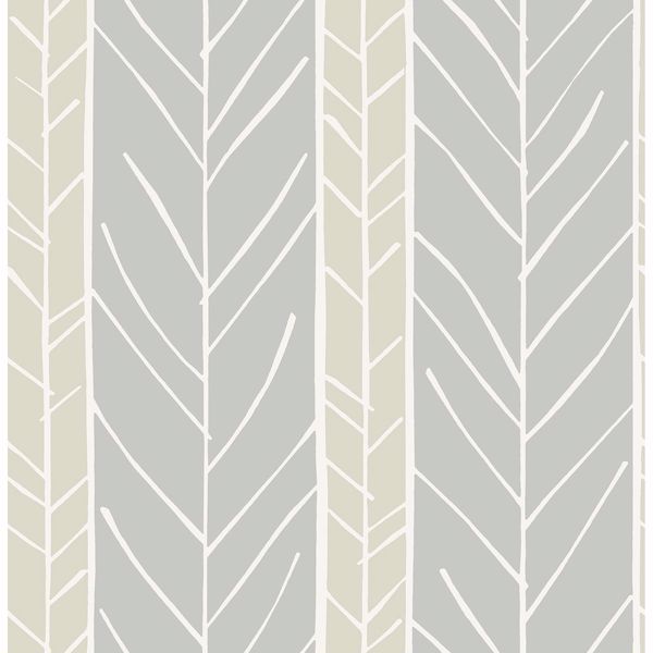 a street prints Lottie Grey Stripe Wallpaper