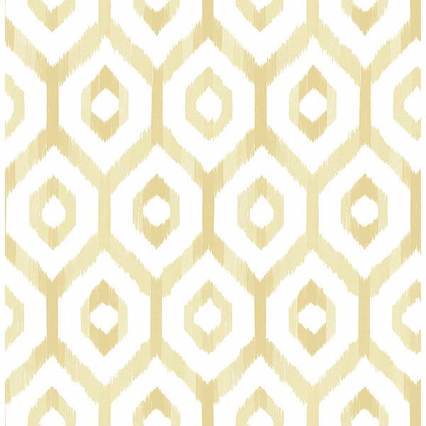 a street prints Lucia Yellow Diamond Wallpaper