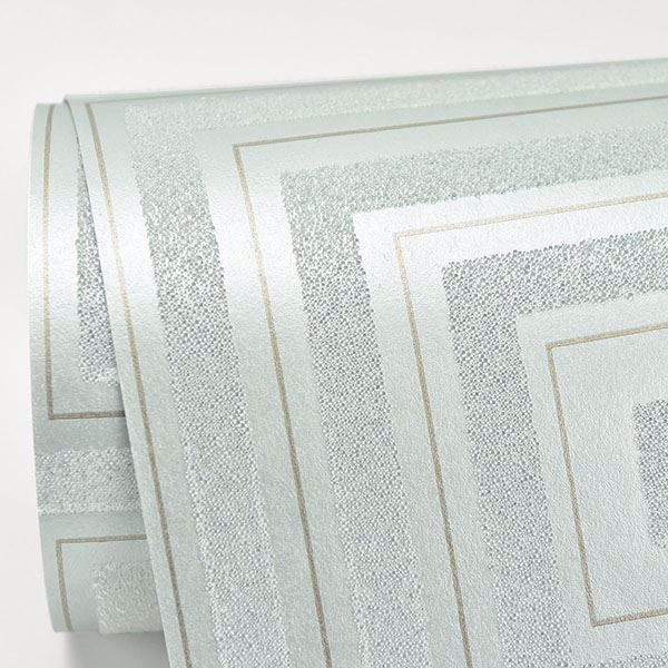 A Street Prints Luminous Ice Geometric Wallpaper