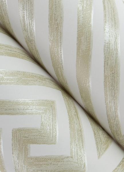 A Street Prints Lyon Gold Geometric Key Wallpaper