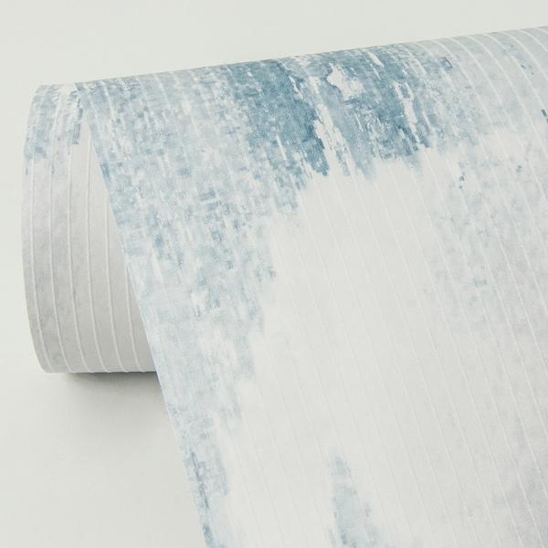 A Street Prints Mahi Blue Abstract Wallpaper