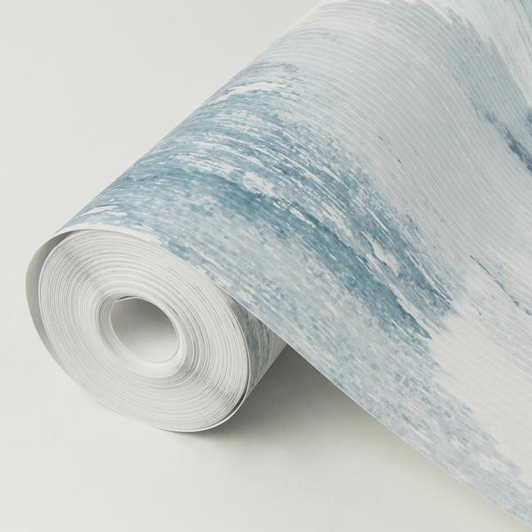 A Street Prints Mahi Blue Abstract Wallpaper