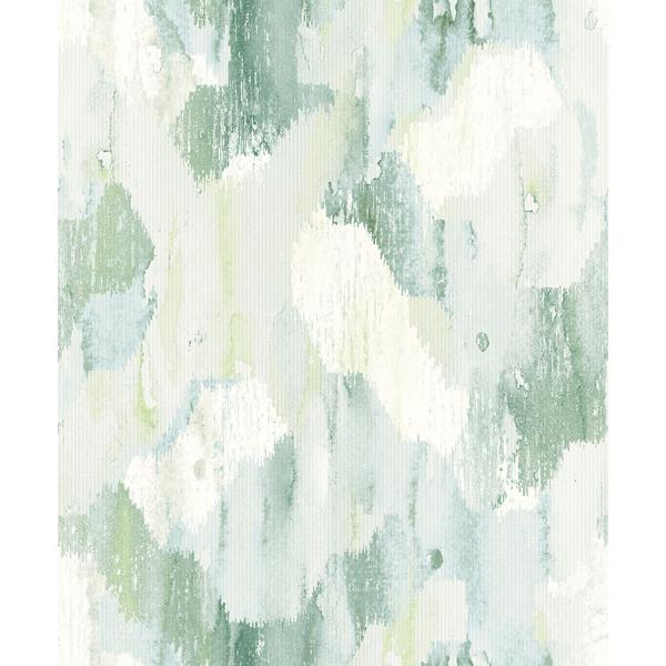 a street prints Mahi Green Abstract Wallpaper