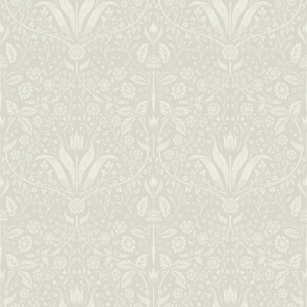 a street prints Mara Beige Tulip Ogee Wallpaper