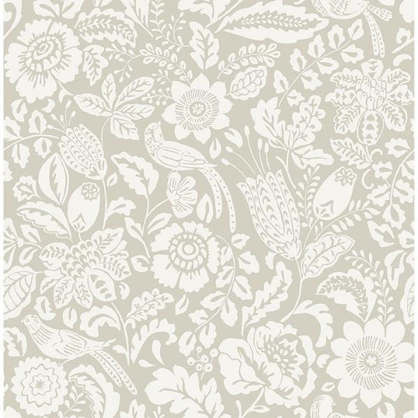a street prints Marta Beige Floral Trail Wallpaper
