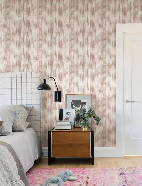A Street Prints Marvel Light Pink Ripple Wallpaper