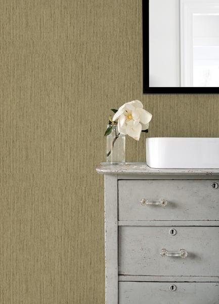 A Street Prints Meihui Sage Paper Weave Wallpaper