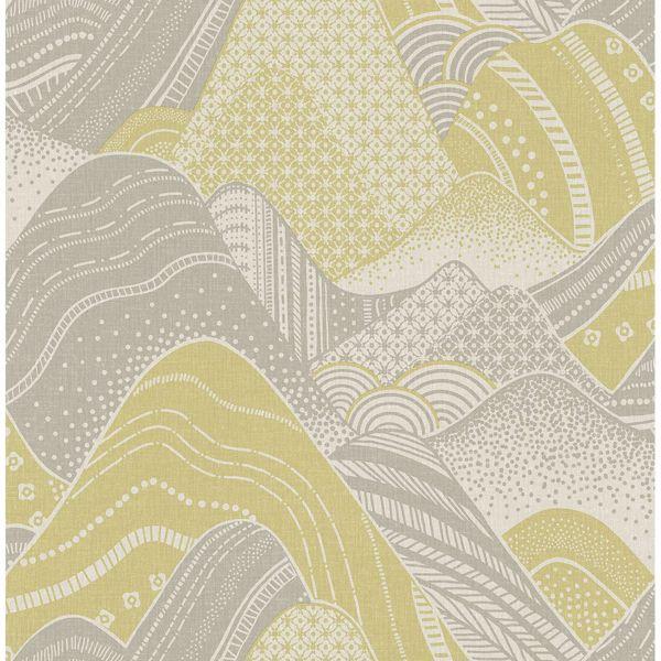 a street prints Meru Chartreuse Mountain Wallpaper