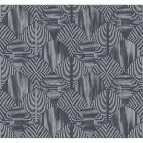 a street prints Meyberg Blue Geometric Wallpaper