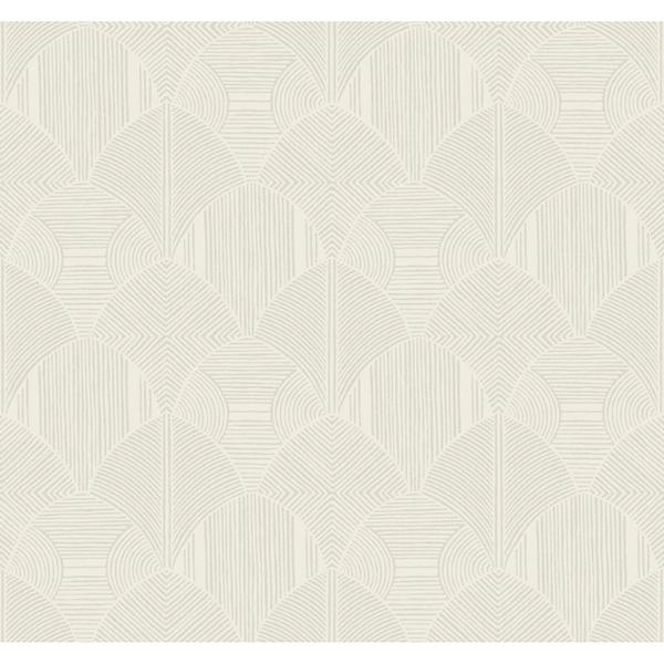 a street prints Meyberg Ivory Geometric Wallpaper