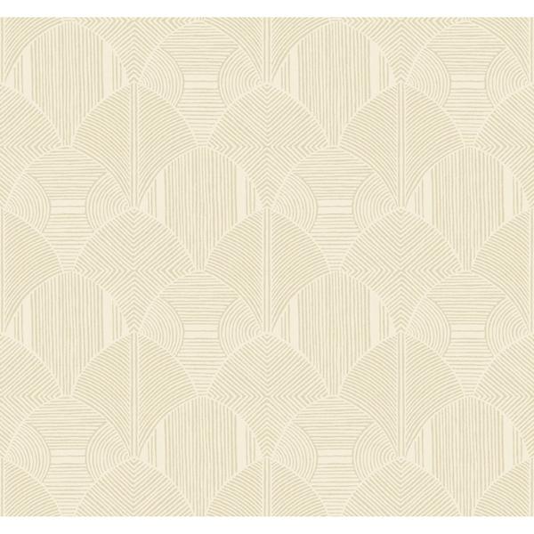 a street prints Meyberg Khaki Geometric Wallpaper