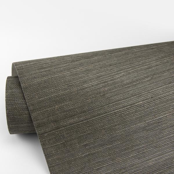 A Street Prints Ming Taupe Grasscloth Wallpaper