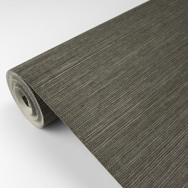 A Street Prints Ming Taupe Grasscloth Wallpaper