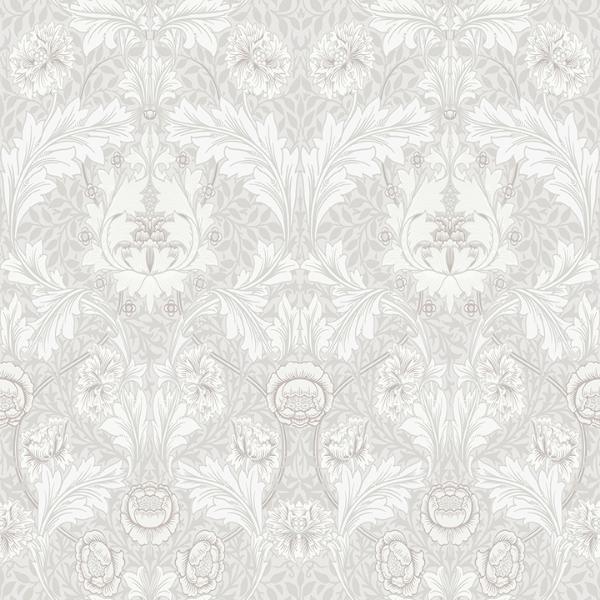 a street prints Myrtle Dove Floral Ogee Wallpaper