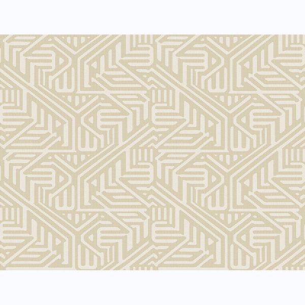 a street prints Nambiti Cream Geometric Wallpaper