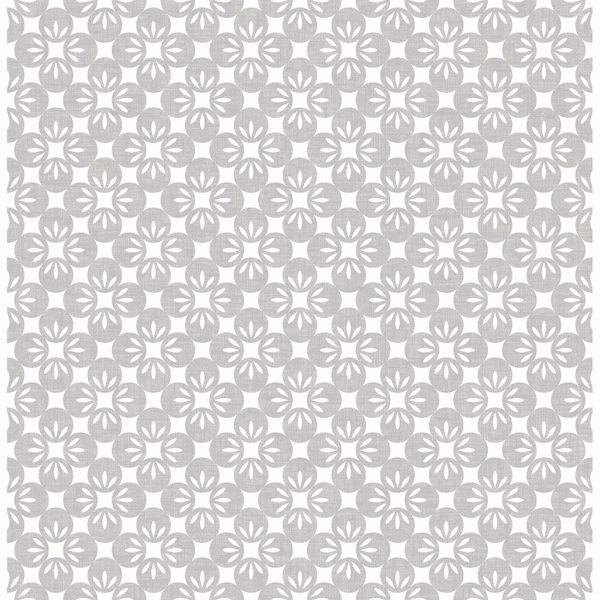 a street prints Orbit Dove Floral Wallpaper