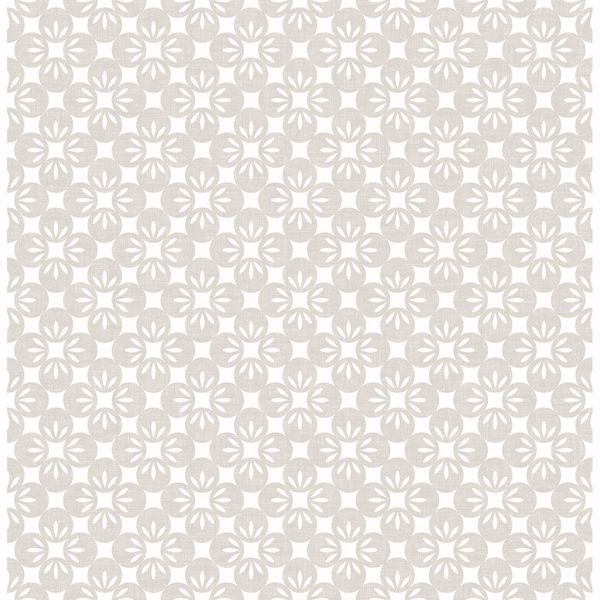 a street prints Orbit Neutral Floral Wallpaper