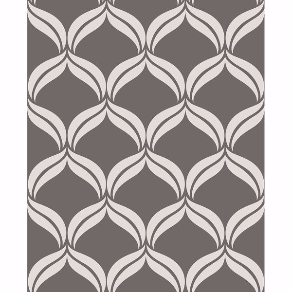 a street prints Petals Grey Ogee