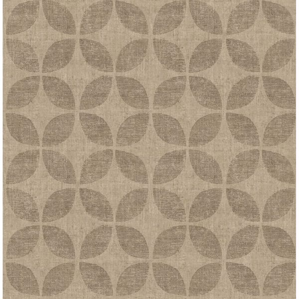 a street prints Polaris Brass Geometric Wallpaper