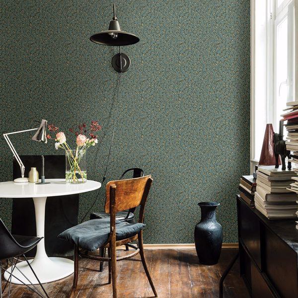 A Street Prints Posey Green Vines Wallpaper