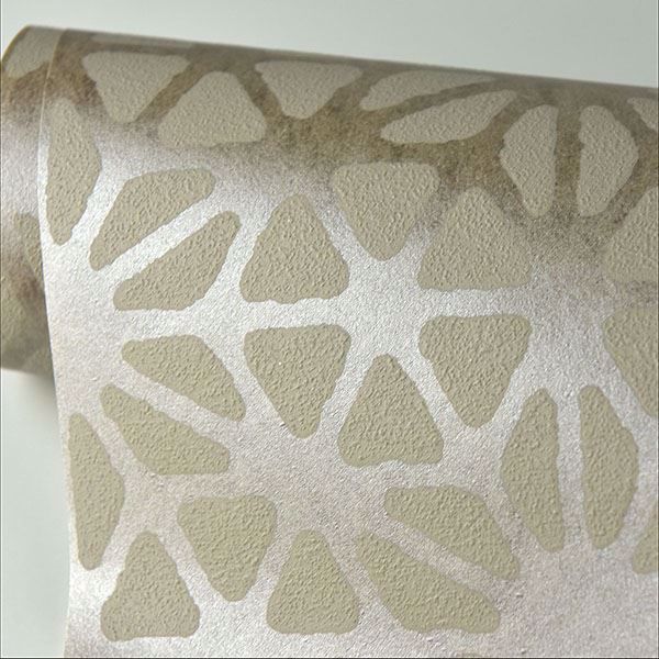 A Street Prints Prism Taupe Geometric Wallpaper