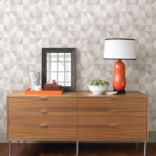 A Street Prints Puzzle Light Grey Geometric