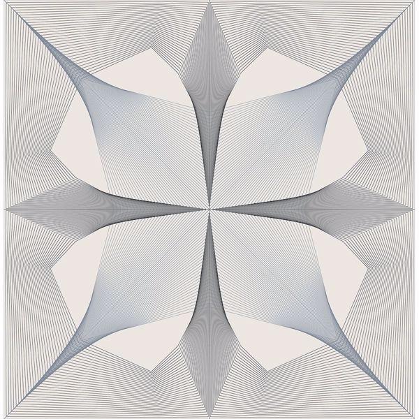 a street prints Radius Black Geometric Wallpaper