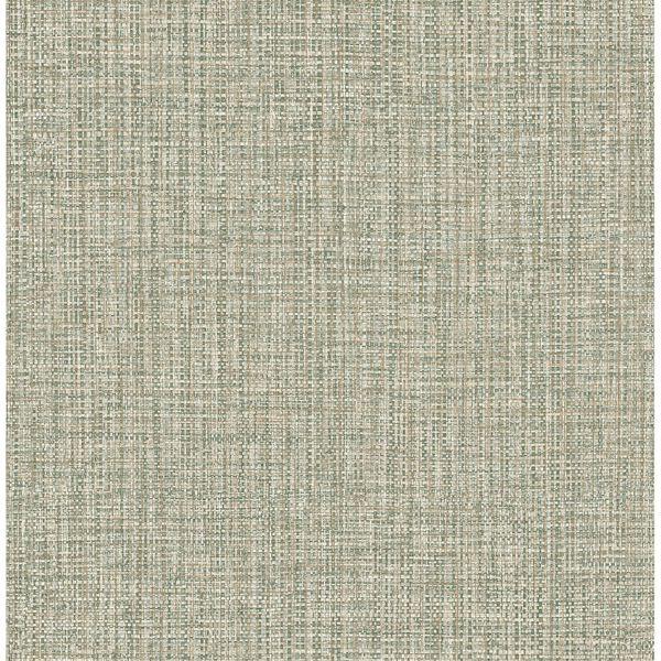 a street prints Rattan Green Woven Wallpaper