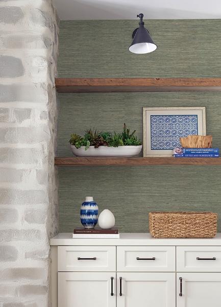 A Street Prints Reynier Moss Hemp Wallpaper