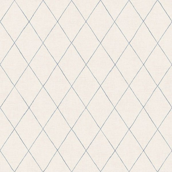 a street prints Rhombus Blue Geometric Wallpaper