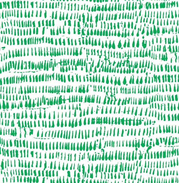 a street prints Runes Green Brushstrokes Wallpaper