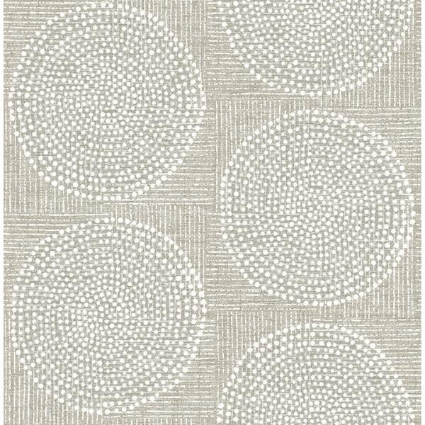 a street prints Salma Beige Medallion Wallpaper