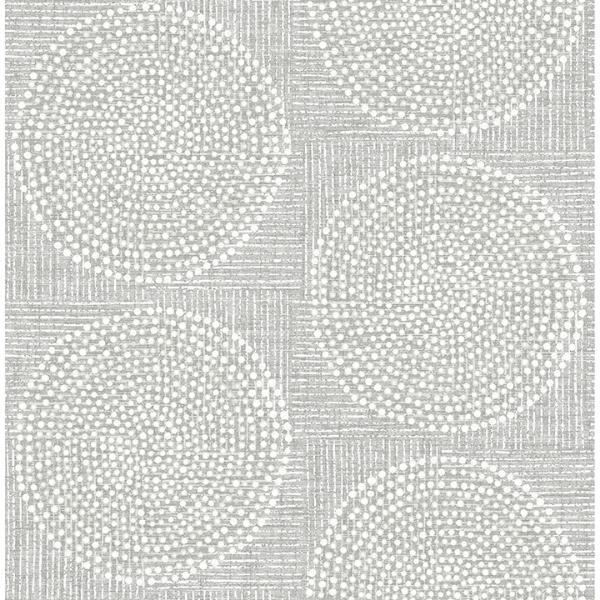 a street prints Salma Grey Medallion Wallpaper