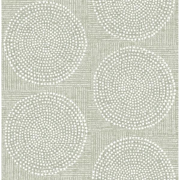 a street prints Salma Sage Medallion Wallpaper