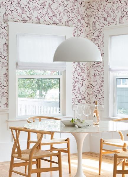 A Street Prints Serena Plum Chinoiserie Wallpaper
