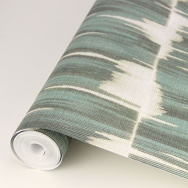 A Street Prints Serendipity Teal Shibori Wallpaper