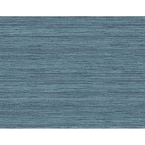 a street prints Shantung Blue Silk Wallpaper