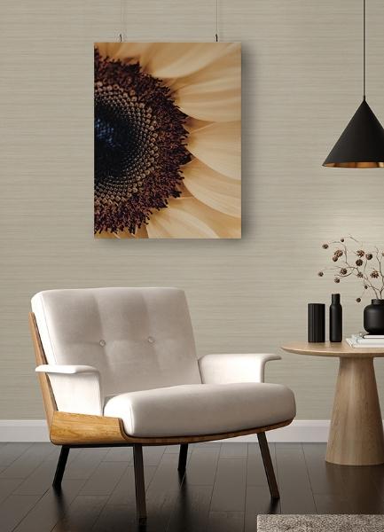 A Street Prints Shantung Cream Silk Wallpaper