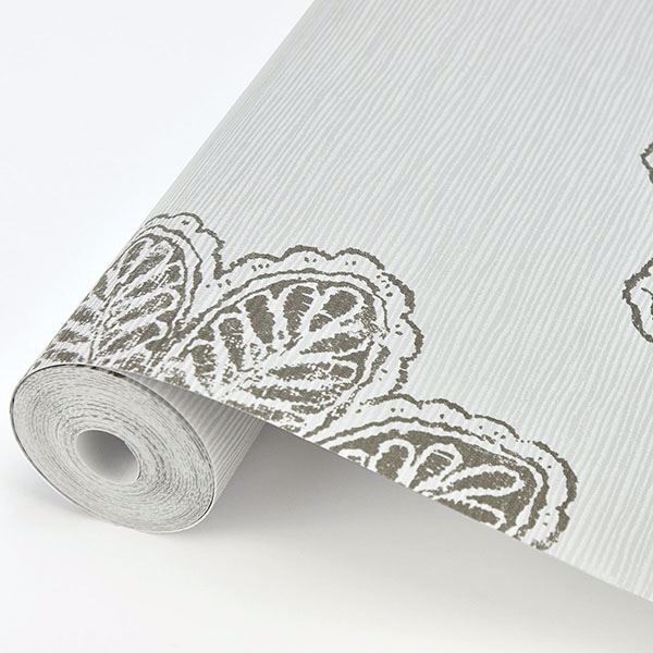 A Street Prints Sol Espresso Medallion Wallpaper