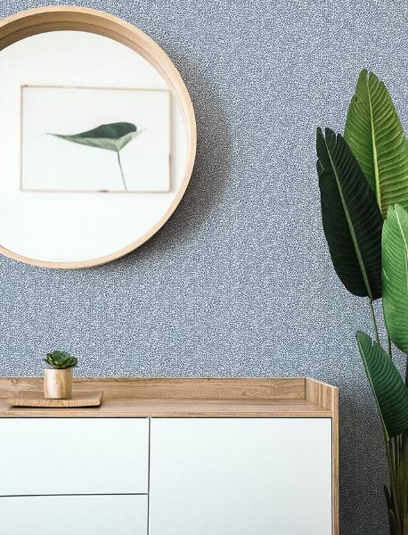 A Street Prints Soul Indigo Animal Print Wallpaper