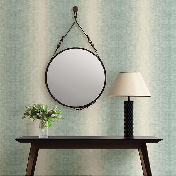 A Street Prints Stardust Mint Ombre Wallpaper